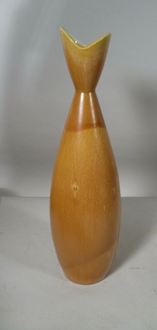 Rare Vtg Mid Century Red Wing Ceramic Decorator Line Vase M - 3008 Charles Murphy