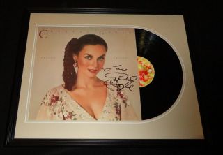 Crystal Gayle Signed Framed 1979 Classic Crystal Record Album Display