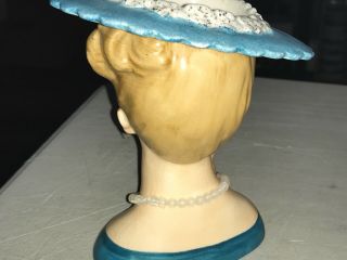 Vintage Napco Lady Head Vase C3307C 2