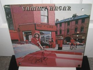 Sammy Hagar Signed Album Van Halen Montrose Chickenfoot Autograph Record Proof