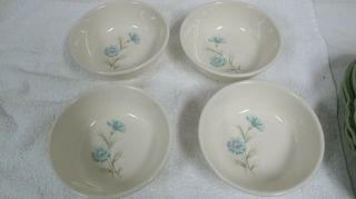 Vintage Tst Taylor Smith Chateau Buffet Soup Cereal Bowls (4) Boutonniere
