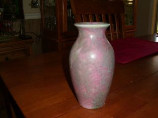 Vintage Arts And Crafts Burley Winter Pottery Vase 106 2