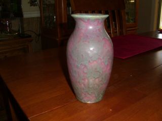 Vintage Arts And Crafts Burley Winter Pottery Vase 106 3
