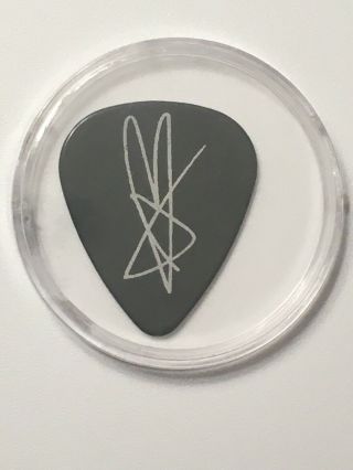 Blue October Justin Furstenfeld Guitar Pick Official Stage Sway Tour