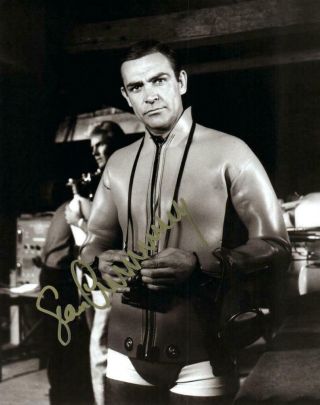 Sean Connery Signed 8x10 Photo Picture Autographed With
