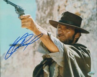 Clint Eastwood - High Plains Drifter Autographed 8x10 Photo Loa Ttm