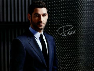 Tom Ellis Signed Autograph Lucifer In Person 8x10