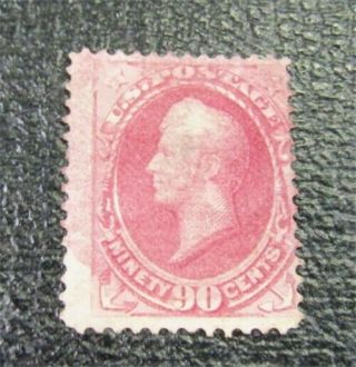 Nystamps Us Stamp 155 $375 Red Cancel J8x144