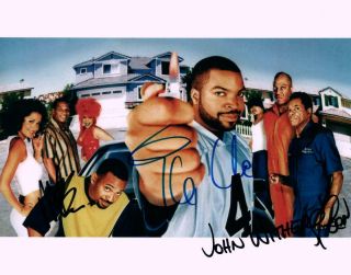 Ice Cube John Witherspoon Mike Epps Signed 8x10 Photo Autographed Picture