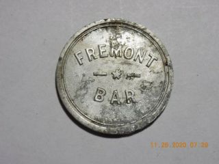 California Token - Fremont / Bar // Good For / 1 / Drink - Plymouth,  Cal.  - K - 7