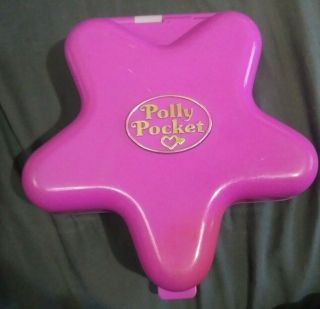 Vintage Polly Pocket Bluebird 1993 Fairylight Wonderland Pink Star
