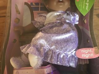 Fisher Price Little Mommy Sweet As Me Doll African American Night Night 3