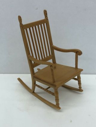 Dollhouse Miniature Rocking Chair 1:12 Scale Nursery Living Room