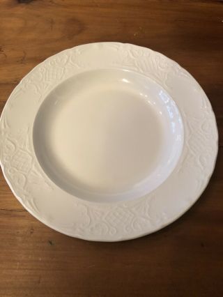 Johnson Brothers Richmond White Set Of 4 Large Rimmed Soup Bowls 9 3/8”