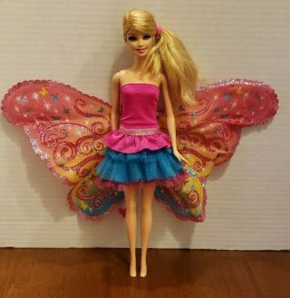 Barbie A Fairy Secret Transforming Fairy Doll With Wings