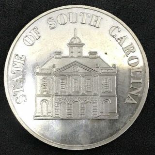 1788 John Rutledge State Of South Carolina Sc Silver Medal Medallion Coin Token