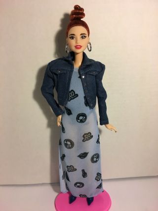 Mattel Barbie Styled By Marni Senofonte Redhead Doll Complete