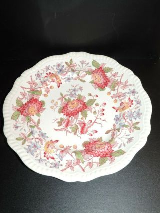 SET OF SIX (6) COPELAND SPODE ASTER RED GADROON 10 3/4 