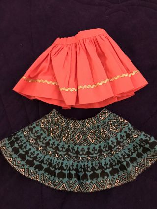 Vintage Skirts For 16” Terri Lee Doll