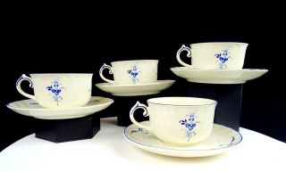 VILLEROY BOCH VIEUX LUXEMBOURG EMBOSSED 8 PIECE 2 1/2 