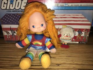 Vintage 1983 Rainbow Brite 10” Doll With White Sprite 7233