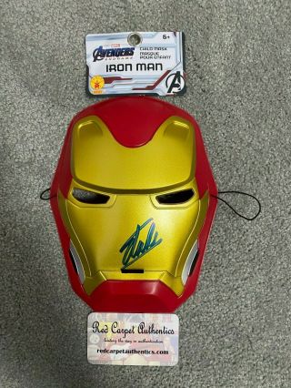 Stan Lee Signed Autographed Iron Man Mask Prop Comic Marvel Rca