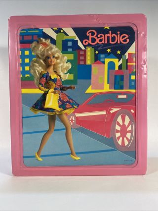 Vintage Barbie Case 1989 Mattel Tara Toy Group