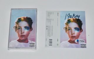 Halsey Signed Autographed Manic Album Cassette Tape Cover Beckett Bas