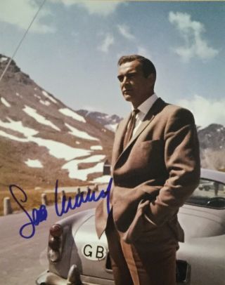 Sean Connery Signed 8x10 Photo Autograph
