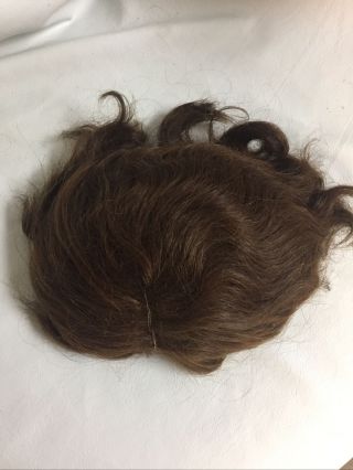 Vintage Large Doll Wig,  Short Hair,  Size 15