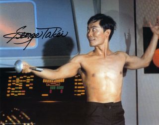 Star Trek - George Takei (sulu) Signed 8x10 Photo