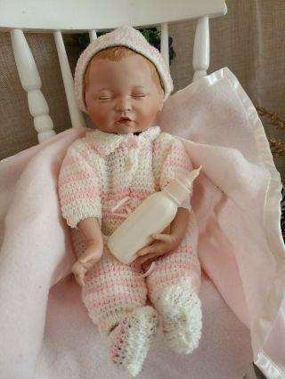 Porcelain Doll Ashton Drake Newborn Doll Yolanda Bello Miracle Of Life 1995