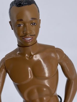 Mattel Ken African American Barbie Doll 1968 Body 1991 Head Justin Moulded Hair