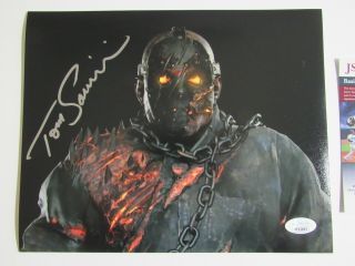 Tom Savini Friday The 13th Signed Autographed 8x10 Nes Jason Voorhess Jsa