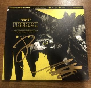 Trench Cd Cover Signed Twenty One Pilots