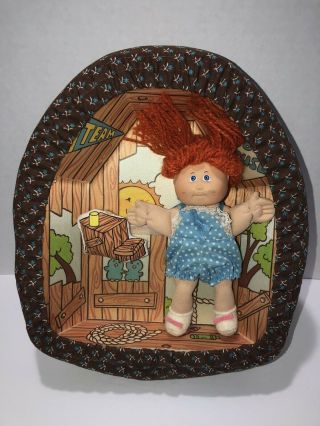 Vintage Cabbage Patch Pin - Ups Charlene Jenny & Her Clubhouse 1983 Coleco Doll