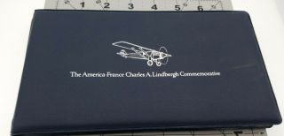 The America - France Charles A.  Lindbergh Commemorative Set