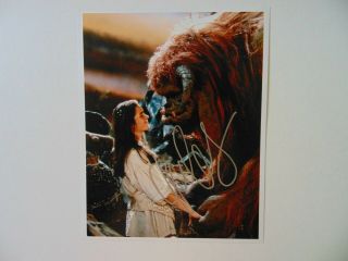 " Labyrinth " Jennifer Connelly Hand Signed 8x10 Color Photo