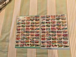 Lot 2 Fdc Usps Souvenir Page Stamp Sc3696 - 3745,  3561 - 3610 Greetings From America