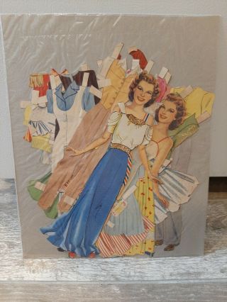 Vintage Judy Garland Cut - Out Paper Dolls - 1941