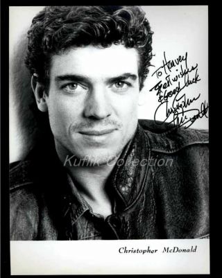Christopher Mcdonald - Signed Autograph Headshot Photo - Thelma And Louise