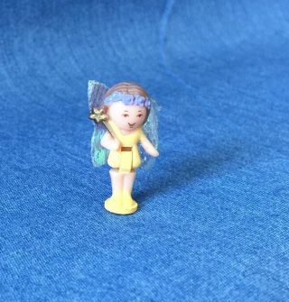 Polly Pocket Doll Figure Tulip Petal Fairy Little Lulu Secret Ring 1993 Bluebird