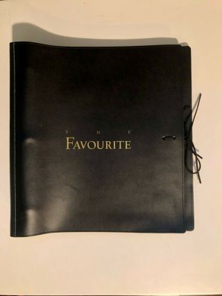 " The Favourite " Movie Autographed Signed Full Complete Script Screenplay