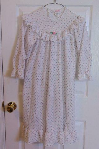 My Twinn Doll Matching Floral Nightgown For Girls Child Size M