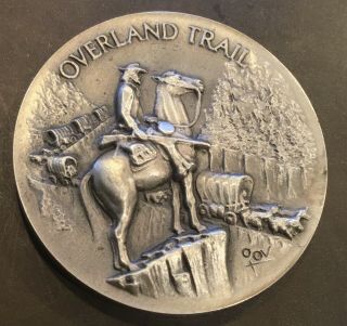 Longines Heritage Of The Golden West Overland Trail From Missouri Silver Medal
