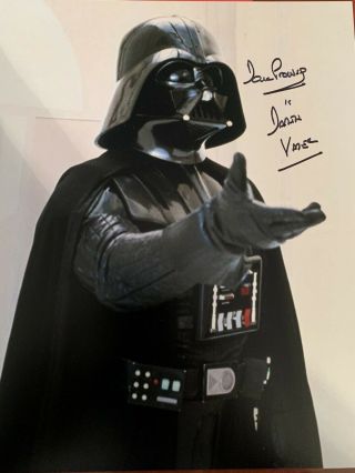 Dave Prowse Star Wars Signed 8x10 Photo Autograph Darth Vader