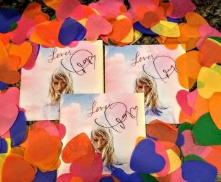 Taylor Swift Lover Signed Booklet