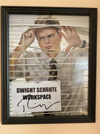 Rainn Wilson “the Office” Autograph - Hand Signed