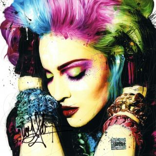 Madonna Hand Signed 8x8 Pop Photo Print