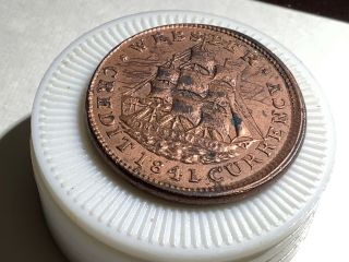 1841 Hard Times Token Webster Credit Currency Van Buren Metalic Currency Ht18